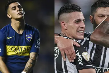 El ex delantero del Xeneize se fue peleado con la dirigencia y recaló en el Atlético Mineiro, en donde todo marcha distinto.