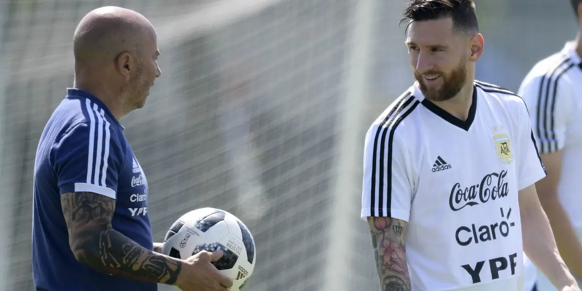 El ex director técnico de Argentina reapareció en público y le dedicó algunas palabras a Lionel.