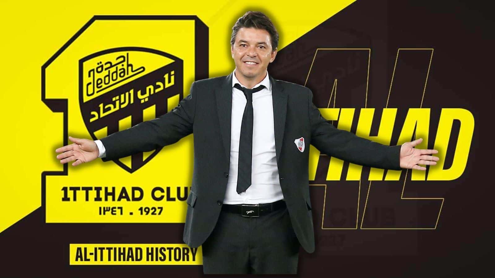 El ex DT de River Plate ya arranca a caer bien en el Al-Ittihad de Arabia Saudita y sorprende.