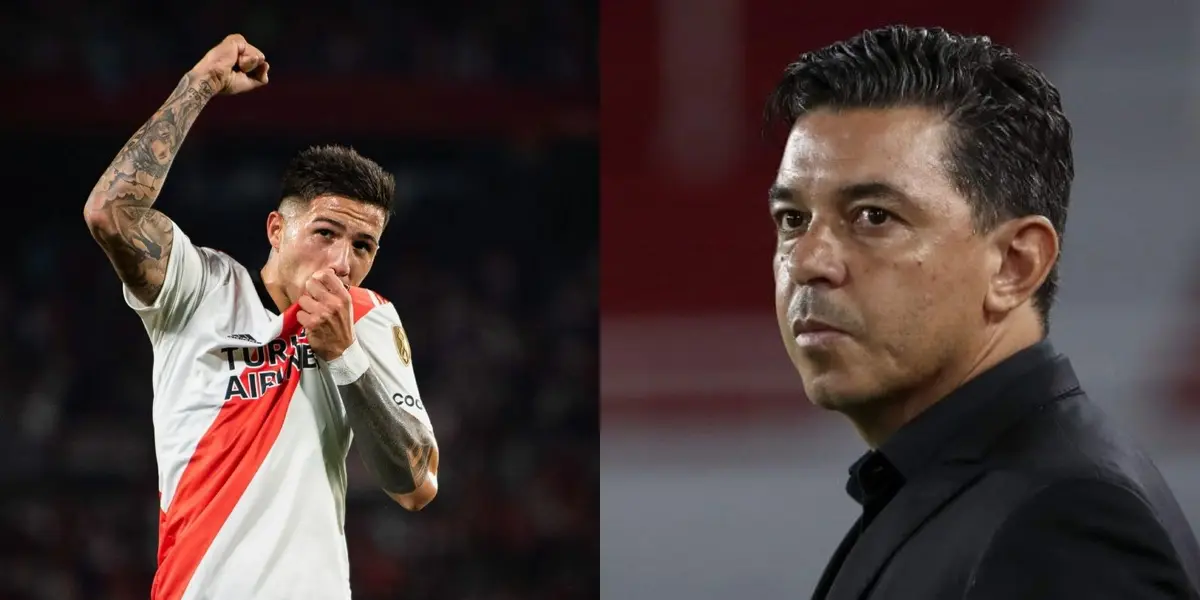 El ex entrenador del Millonario volvió a estar en el centro de la escena por una frase que lo involucra a él y al mediocampista.