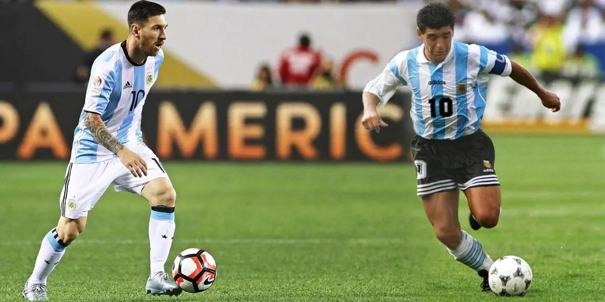 El ex futbolista de River y Vélez, equipo con el cual fue campeon del mundo, se animó a la comparación entre las estrellas argentinas.