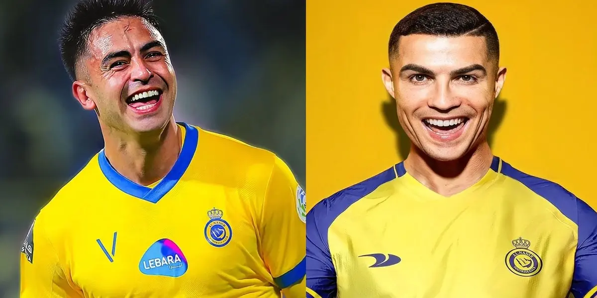 El ex jugador del Millonario es nuevo compañero de CR7 en Al-Nassr, y su saludo quedó registrado por las cámaras.