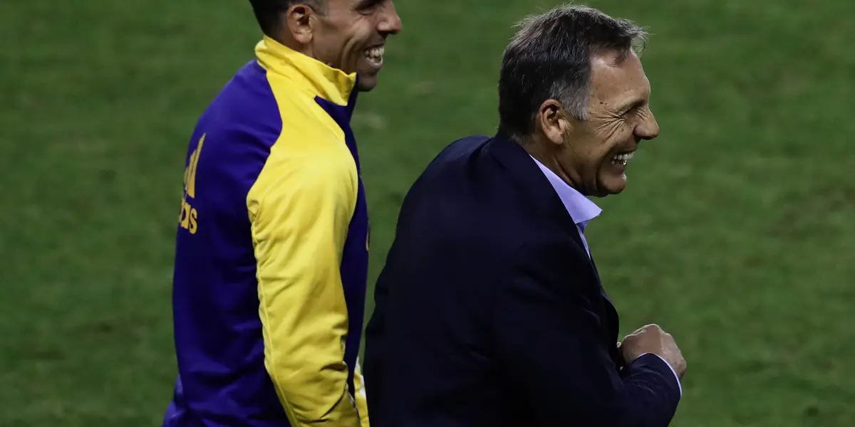 El ex jugador del Xeneize le dedicó palabras de agradecimiento al entrenador.