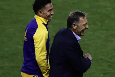 El ex jugador del Xeneize le dedicó palabras de agradecimiento al entrenador.