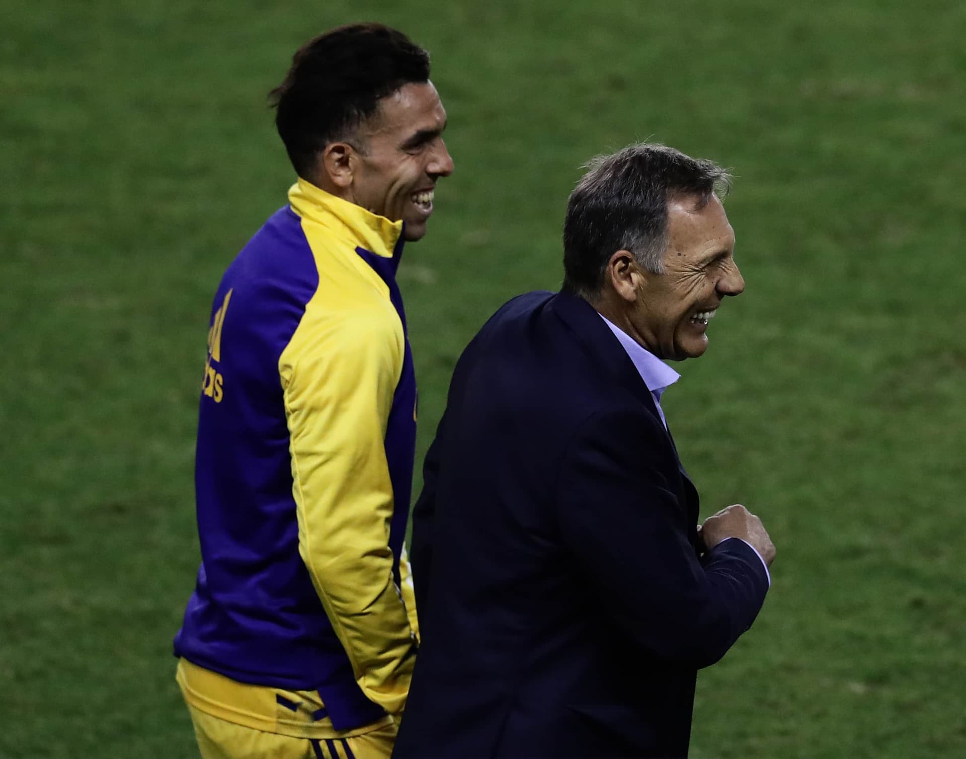 El ex jugador del Xeneize le dedicó palabras de agradecimiento al entrenador.
