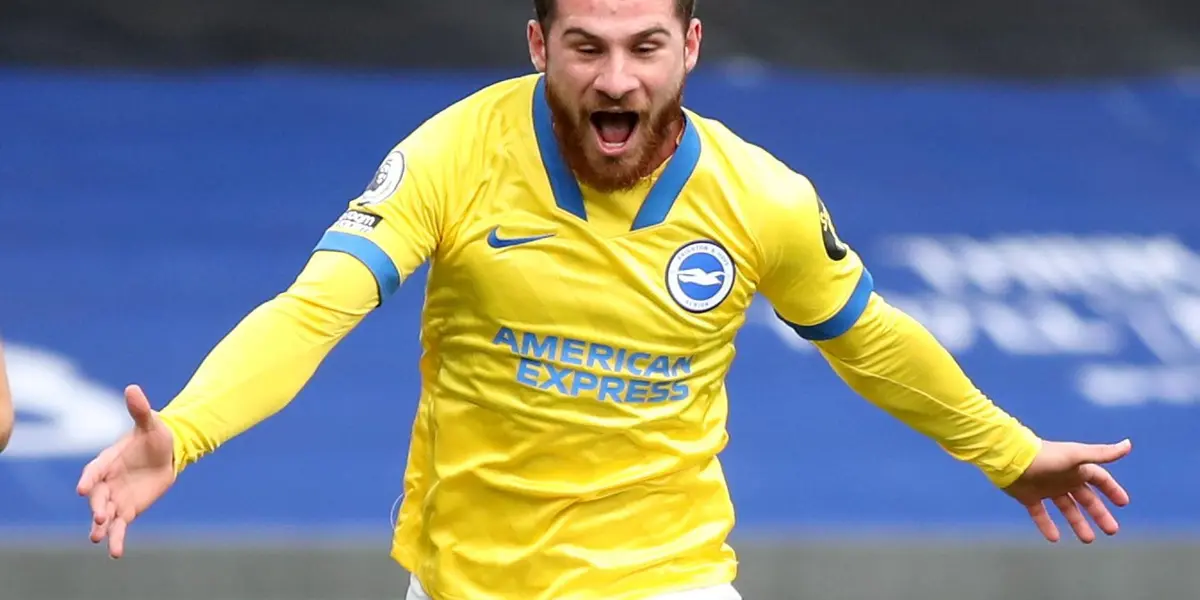 El ex jugador del Xeneize milita en el Brighton de la Premier League y se ilusiona con la Selección Argentina.