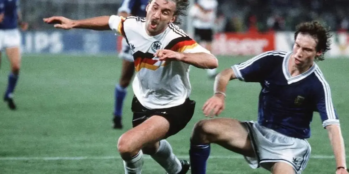 El exdefensor de la Selección Argentina habló sobre aquel penal en la final de la Copa del Mundo de Italia 1990 ante Alemania.