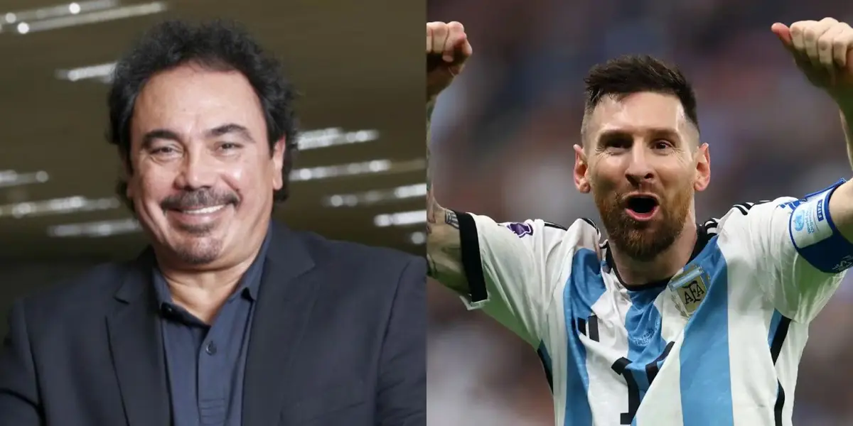 El exfutbolista se deshizo en elogios con el capitán de la Selección Argentina.