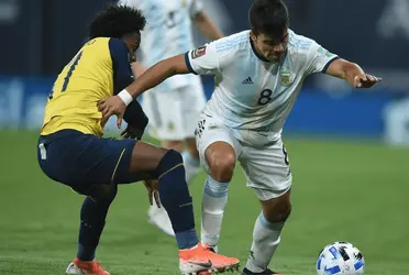 El exjugador de Racing prolongó su vínculo con el Sevilla y es un jugador clave del elenco andaluz. Desde el cuerpo técnico de la Albiceleste ven con buenos ojos esta continuidad del Huevo pensando en Qatar 2022.