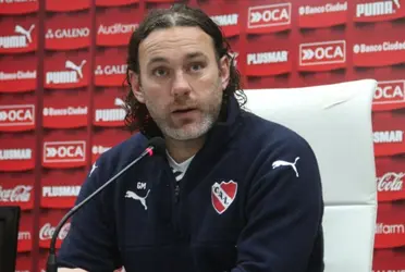 El exjugador del club de Avellaneda pasó como director técnico por el equipo donde es ídolo.