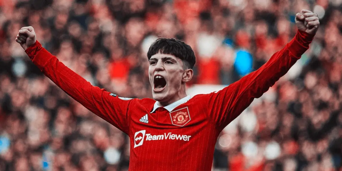 El extremo argentino fue clave en la victoria del Manchester United ante el City