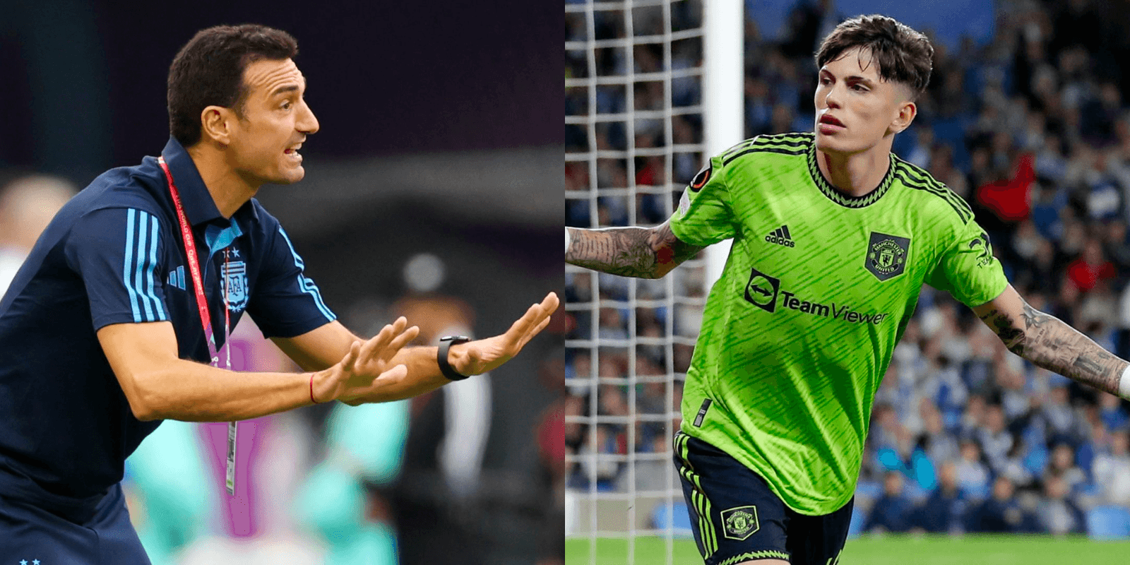 El extremo brilla con la camiseta del Manchester United y quiere estar presente en la próxima convocatoria de la Selección