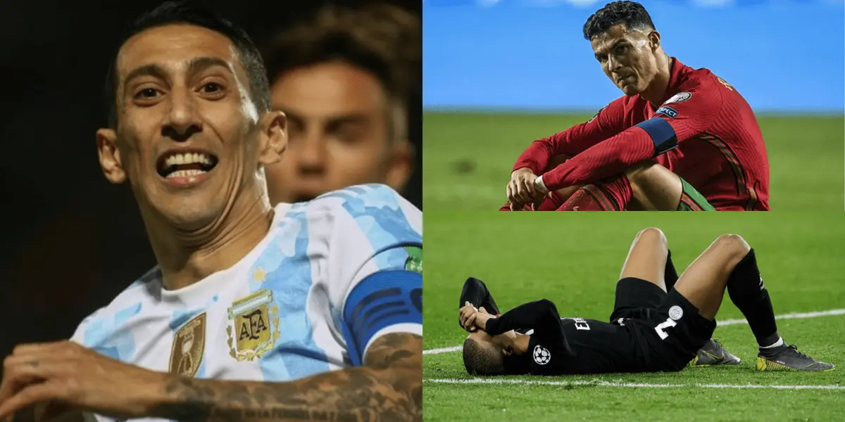 El extremo de la selección argentina coincidió con las dos estrellas europeas, sin embargo, eligió a un compañero de la Albiceleste