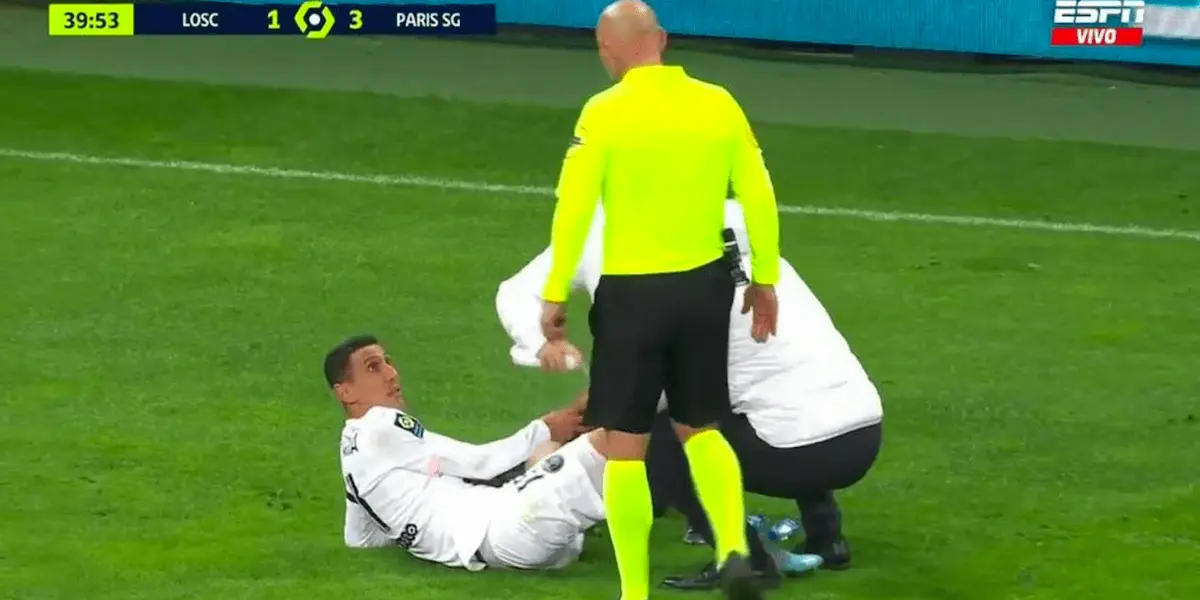 El Fideo se lesionó en el triunfo del PSG ante Lillle por 5 a 1 y siempre estas situaciones llaman la atención en el cuerpo técnico de la Selección. Por suerte, Pochettino informó que no se trata de una lesión de gravedad.