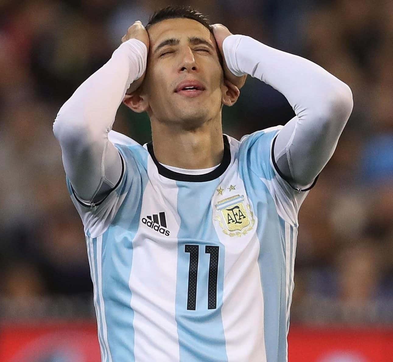 El fideo volvió a la lista de Lionel Scaloni pero podría no jugar ni un minuto.