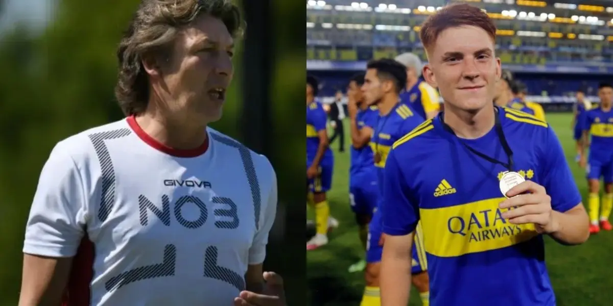 El flamante entrenador de la Lepra asumió con el fin de pelear el torneo y la Copa Sudamericana, y mira al plantel del Xeneize con atención.