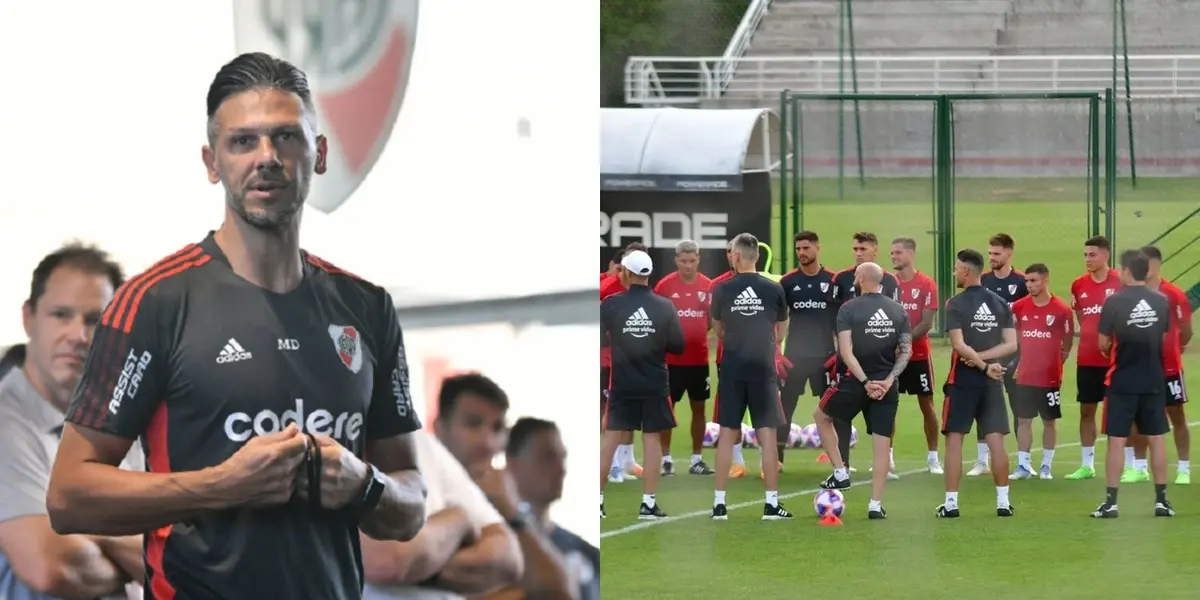 El flamante entrenador del Millonario quiere imponerle su sello al equipo y saldría a la cancha con un esquema sorpresivo.