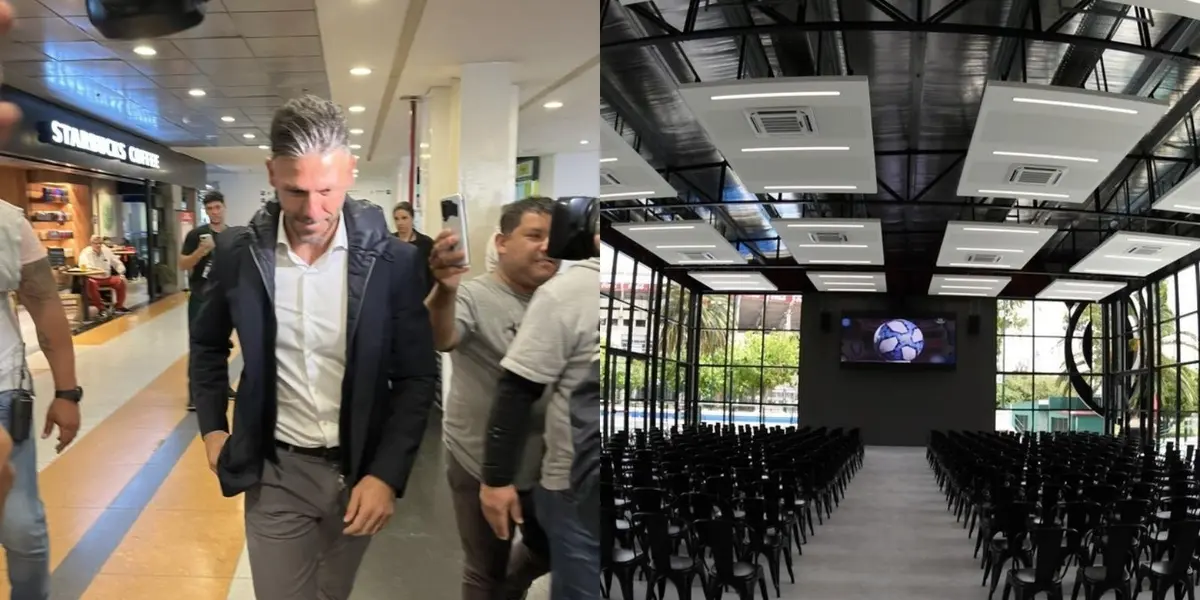 El flamante entrenador Millonario arribó al país y ya se sabe cuando asumirá oficialmente.