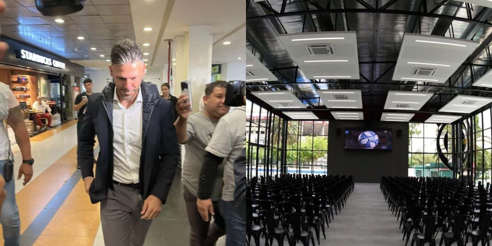 El flamante entrenador Millonario arribó al país y ya se sabe cuando asumirá oficialmente.