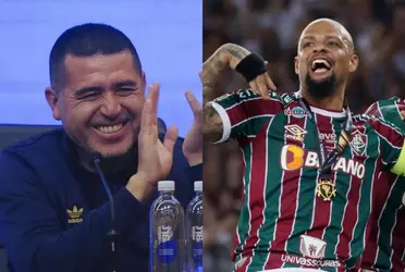 El flamante presidente del Xeneize recibió un mensaje de apoyo del defensor.