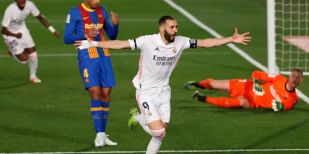 El francés finalmente no estará con la camiseta del Real Madrid en el encuentro ante el conjunto de Xavi, este domingo en el Bernabéu.