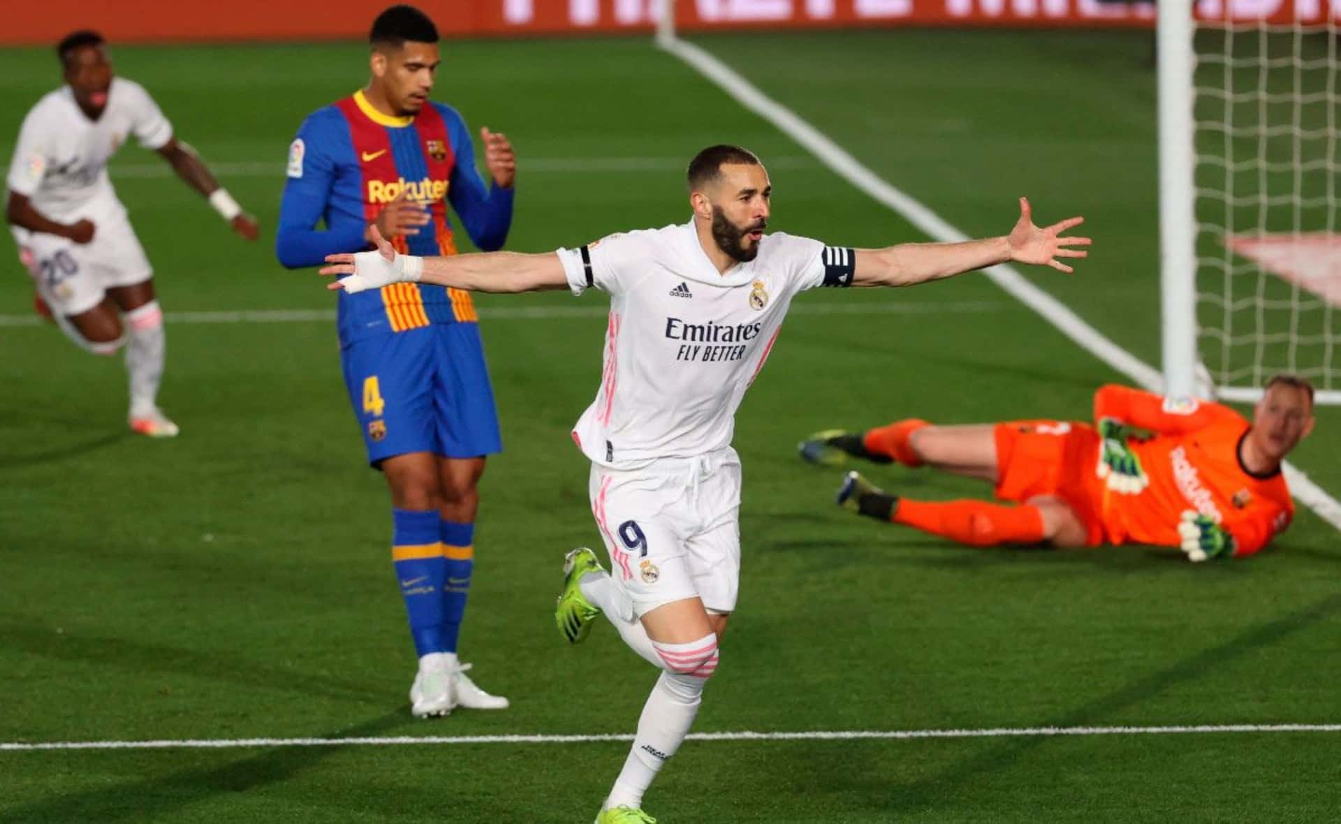 El francés finalmente no estará con la camiseta del Real Madrid en el encuentro ante el conjunto de Xavi, este domingo en el Bernabéu.