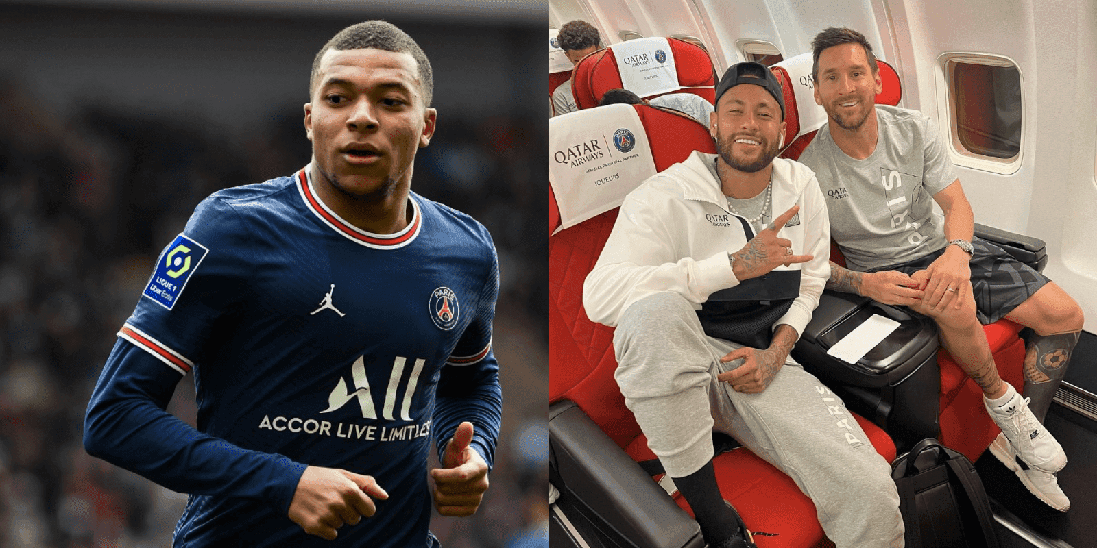 El francés fue premiado como el mejor de la Ligue 1 2021-2022 y lo presumió en redes