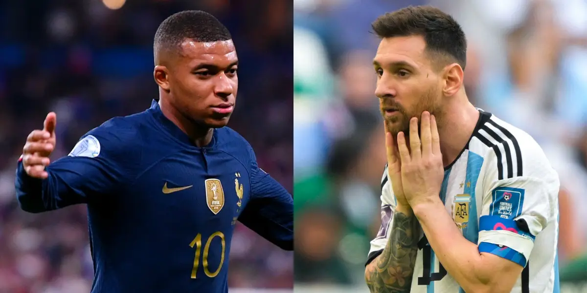 El francés podría enfrentar a la Albiceleste si los dirigidos por Scaloni vencen a Croacia y los galos superan a Marruecos