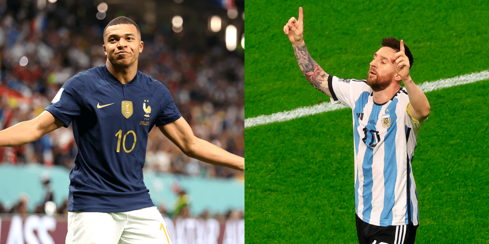 El francés quiere obtener su Copa del Mundo, pero Leo intentará impedirlo en Medio Oriente