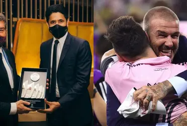 El fundador del Inter Miami está muy agradecido con Lionel y así lo demuestra en sus redes.