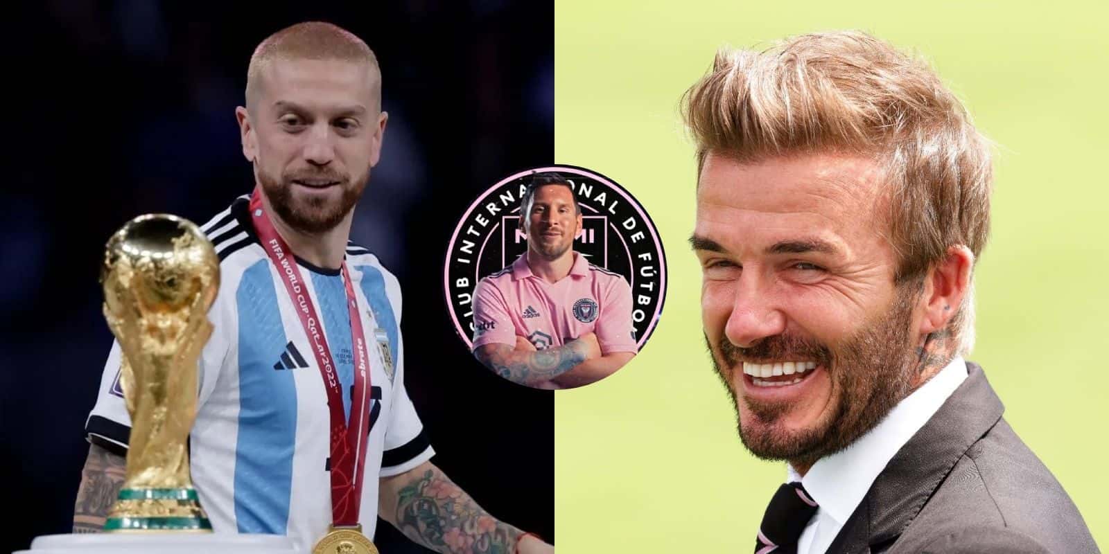 El fundador del Inter Miami se refirió a su parecido con el volante del Sevilla.