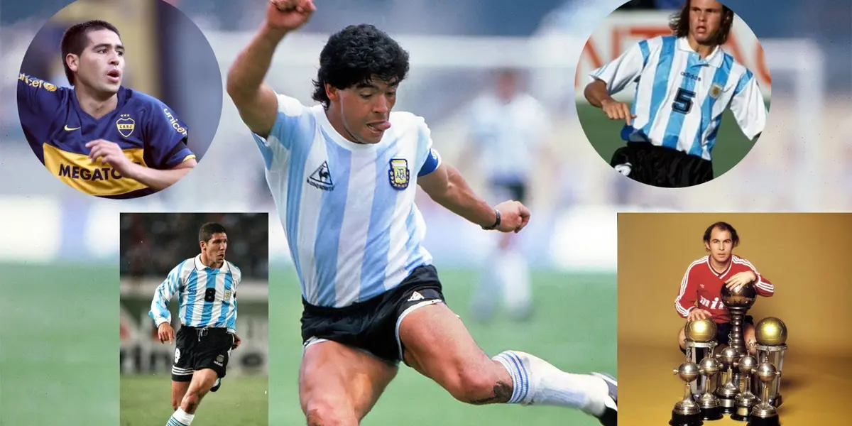 El fútbol argentino reunió a muchos de los mejores volantes de la historia y acá te hacemos un repaso.