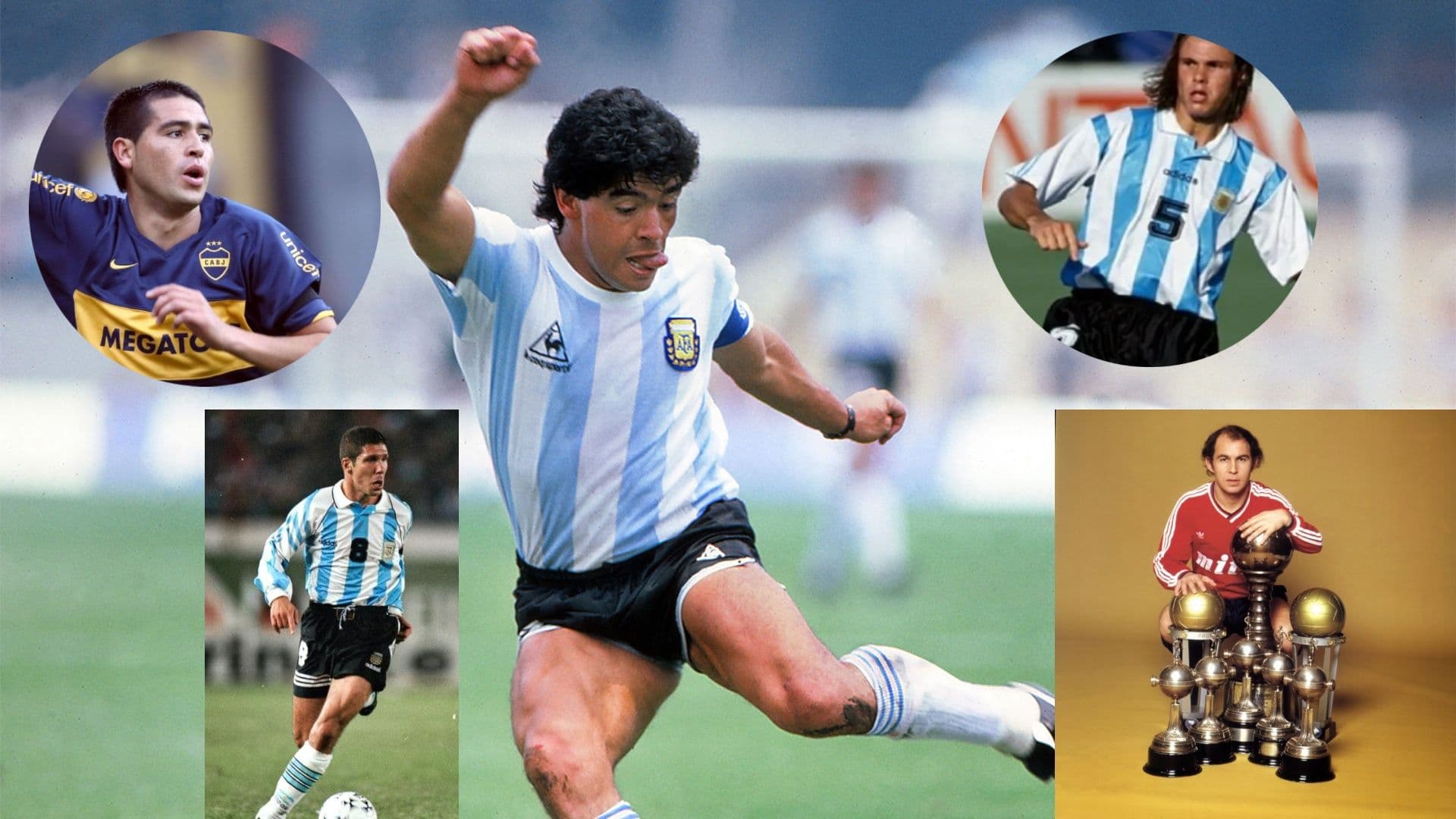 El fútbol argentino reunió a muchos de los mejores volantes de la historia y acá te hacemos un repaso.