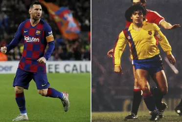 El Fútbol Club Barcelona y Lionel Messi no se podían quedar atrás, y rindieron homenaje al gran Diego Armando Maradona.