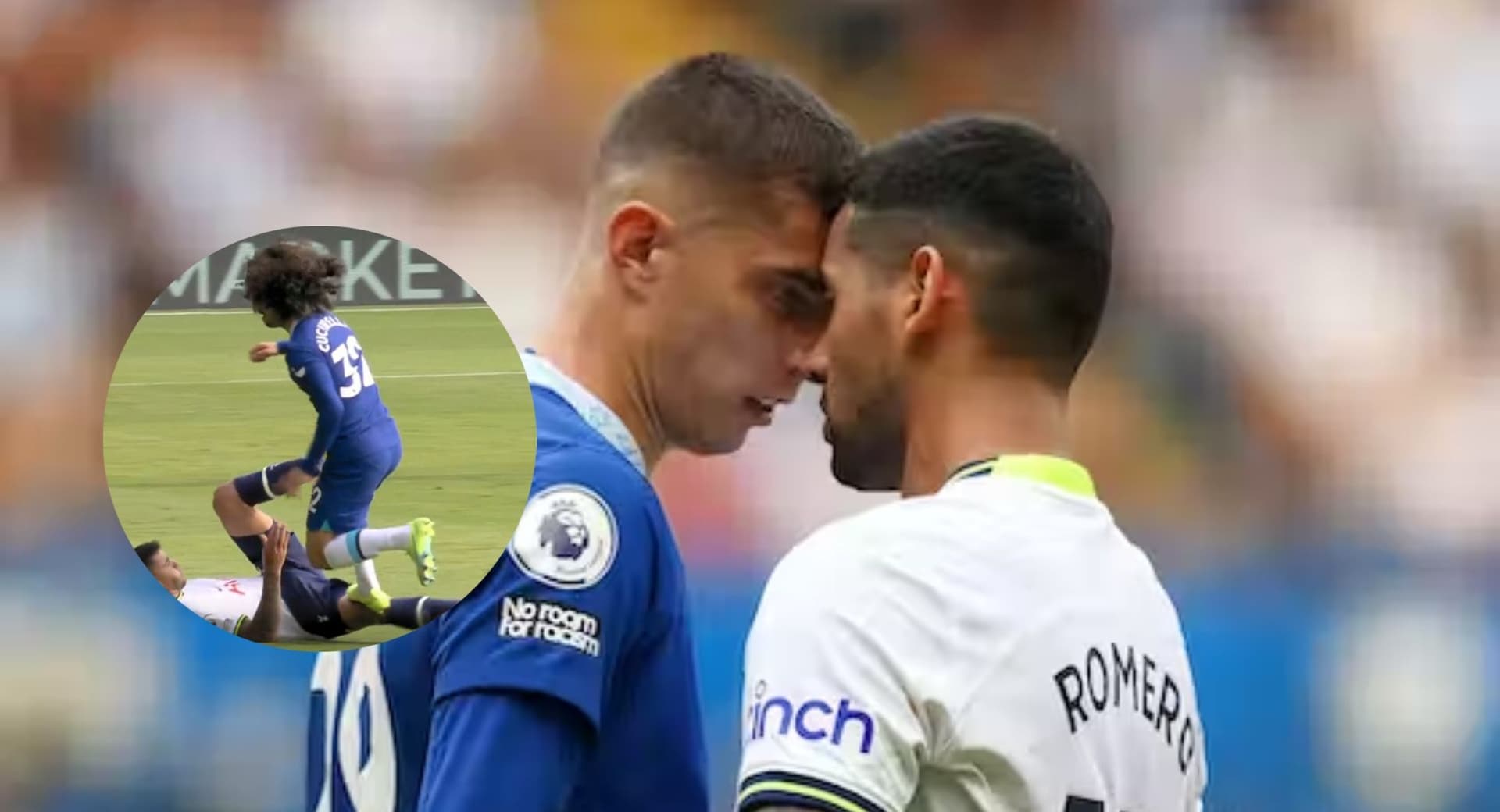 El futbolista argentino tuvo un enfrentamiento con Cucurella en el partido ante Chelsea.