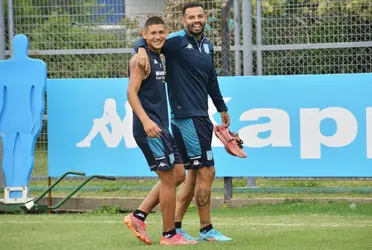El futbolista colombiano se volvió a entrenar y podría volver a la titularidad este fin de semana. 