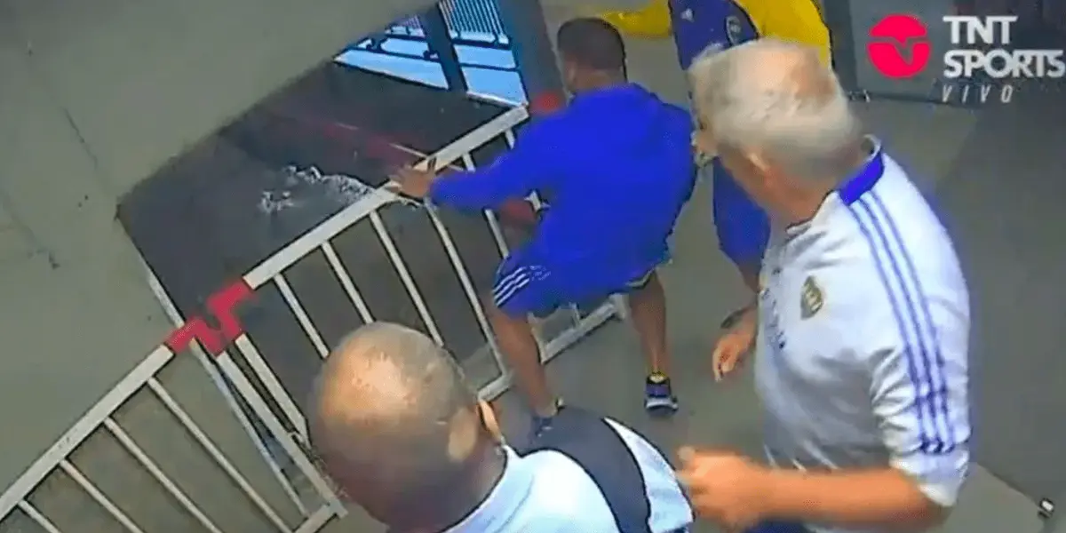 El futbolista de Boca se desubicó luego del triunfo en el Monumental y la gente de River estalló.