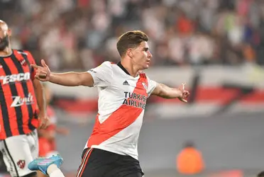 El futbolista de River que seguirá su carrera en el City la rompió anoche y las redes se llenó de elogios para la Araña.