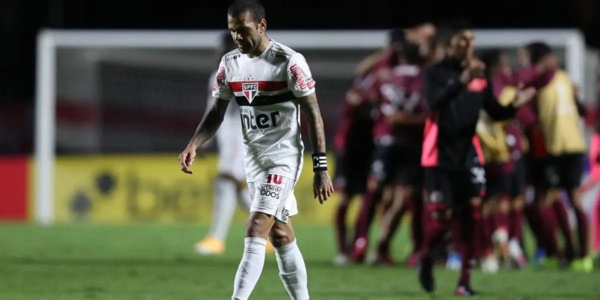 El futbolista del San Pablo habló luego de caer eliminado frente al equipo argentino.