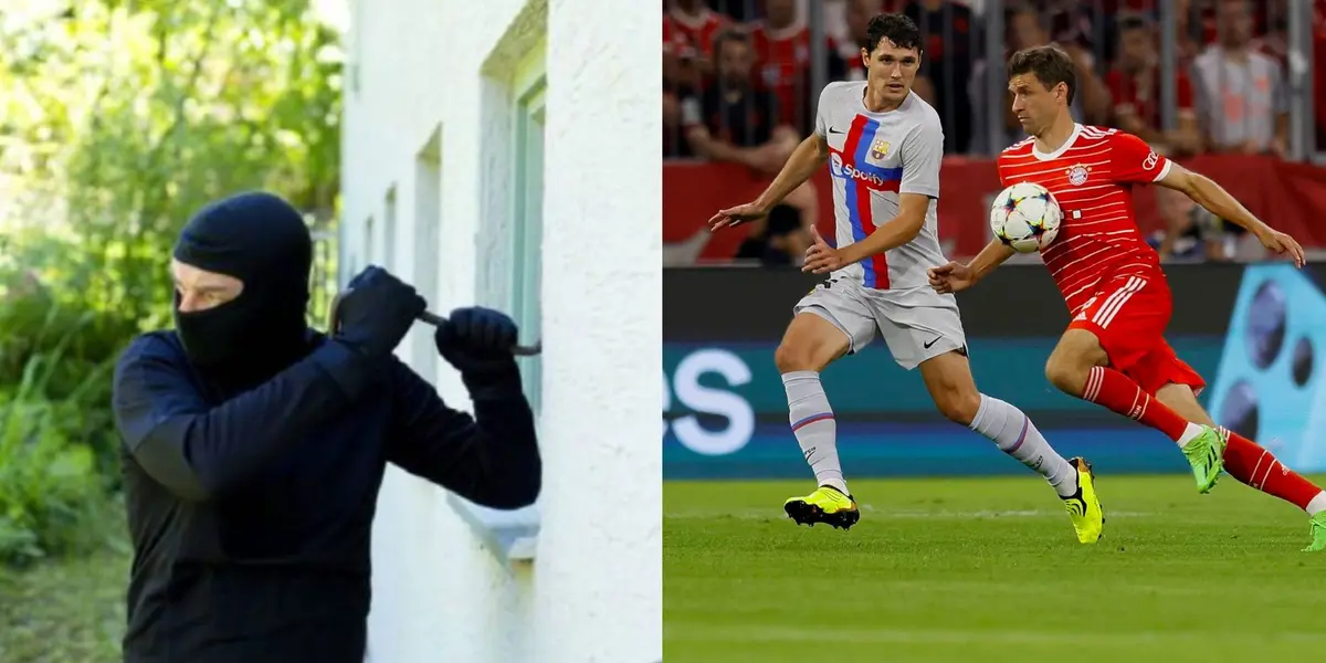 El futbolista estaba jugando un partido de Champions League cuando sufrió una difícil situación.