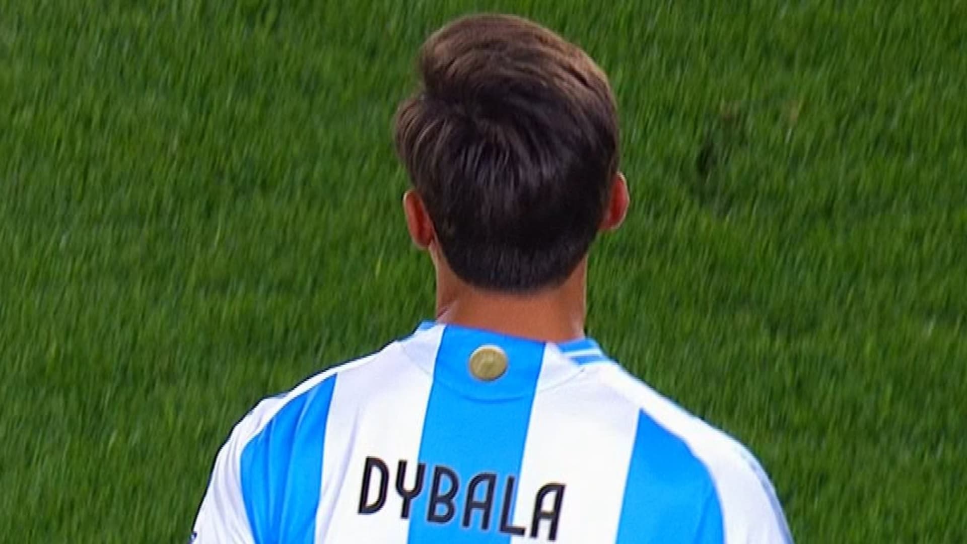 El futbolista ingresó en el complemento y anotó el 3-0.