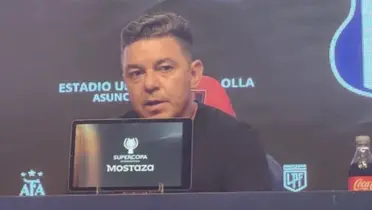 El gesto de Gallardo luego del partido (LPM)