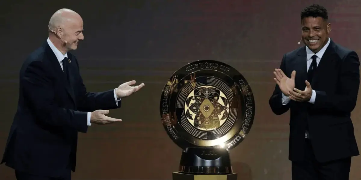 El gesto de Infantino que no cayó bien en River (Infobae)