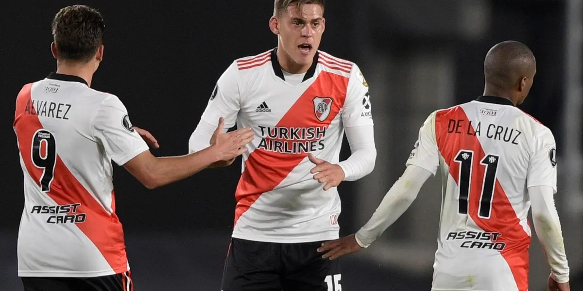 El goleador del Millonario destacó a su compañero de equipo durante una entrevista.