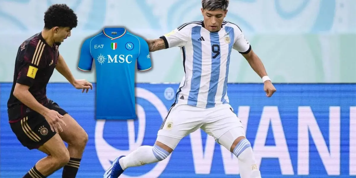 El goleador la está rompiendo en la Selección Argentina Sub 17.