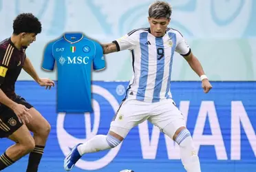 El goleador la está rompiendo en la Selección Argentina Sub 17.
