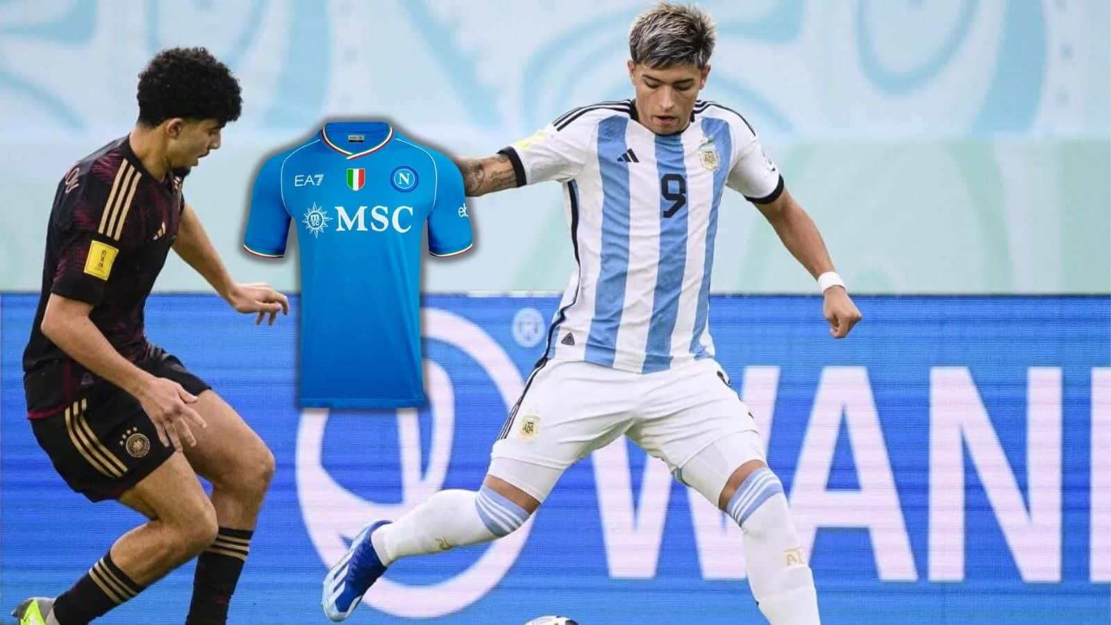 El goleador la está rompiendo en la Selección Argentina Sub 17.