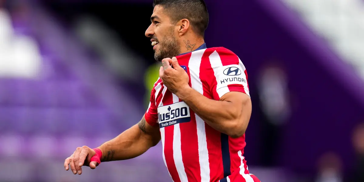 El goleador uruguayo se emocionó tras salir campeón de La Liga de España.