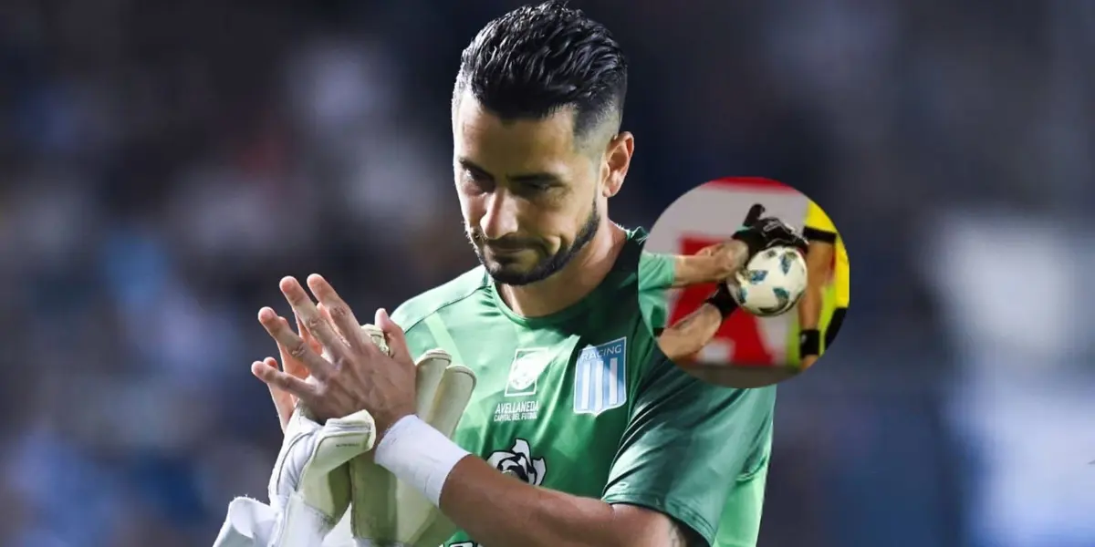 El guardameta de la Academia no tuvo la mejor temporada en el arco del cuadro de Avellaneda.