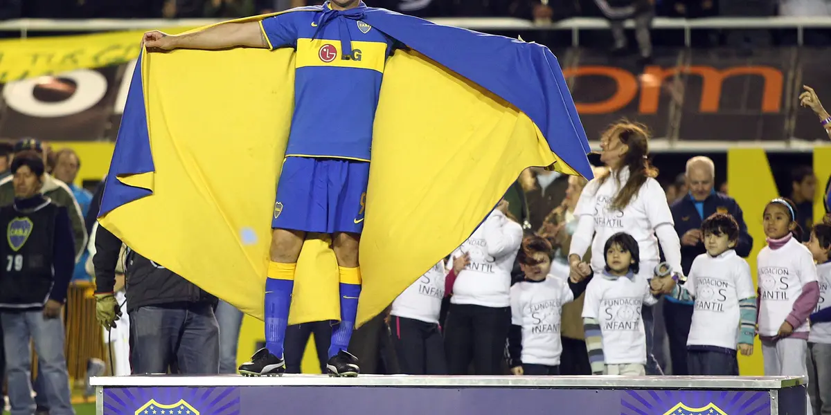 El histórico goleador del Xeneize recordó el regalo especial que se llevó de La Bombonera.